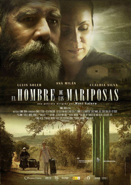 El hombre de las mariposas — постер