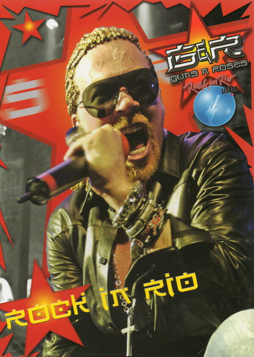 Guns N Roses - Rock In Rio 2006 Lisboa Portugal — постер