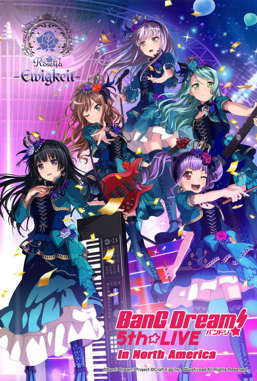 BanG Dream! 5th☆LIVE Day 2: Roselia -Ewigkeit- — постер