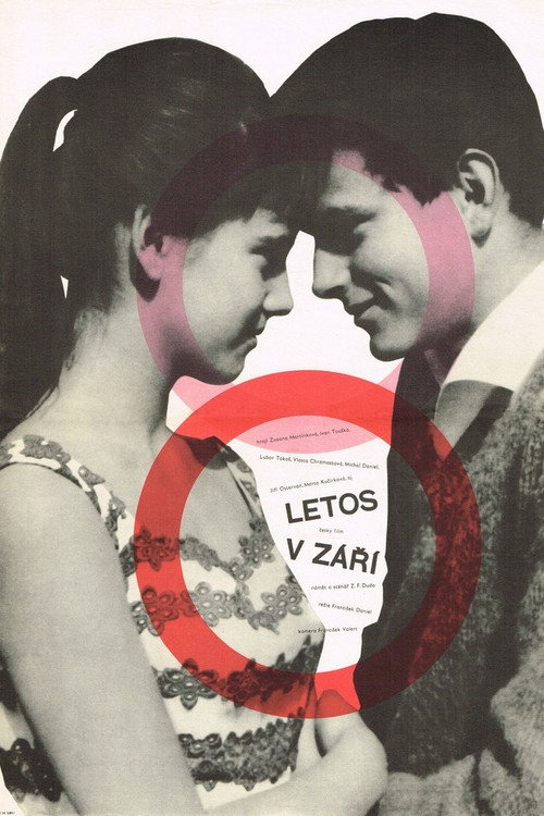 Letos v září — постер