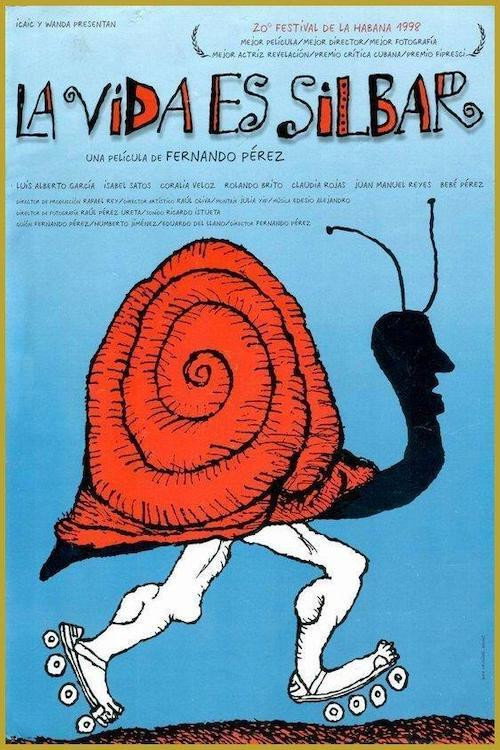 La vida es silbar — постер