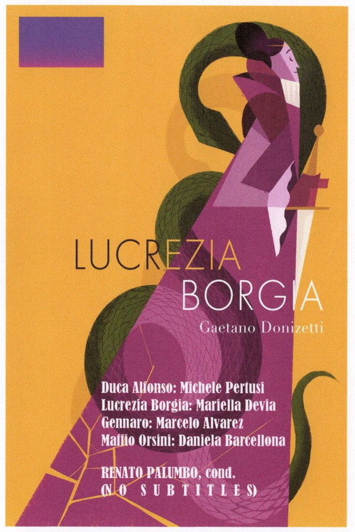 Lucrezia Borgia - Teatro degli Arcimboldi — постер