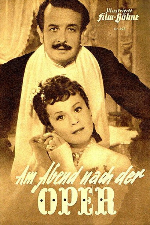 Am Abend nach der Oper — постер