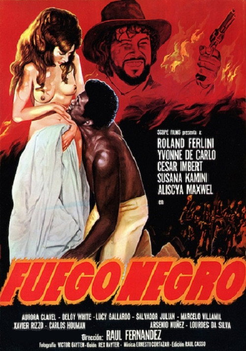 Fuego negro — постер