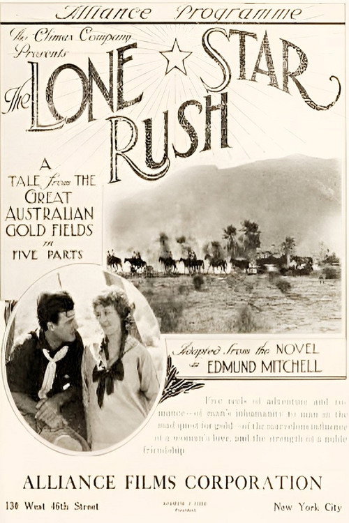 The Lone Star Rush — постер