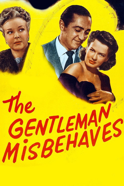 The Gentleman Misbehaves — постер