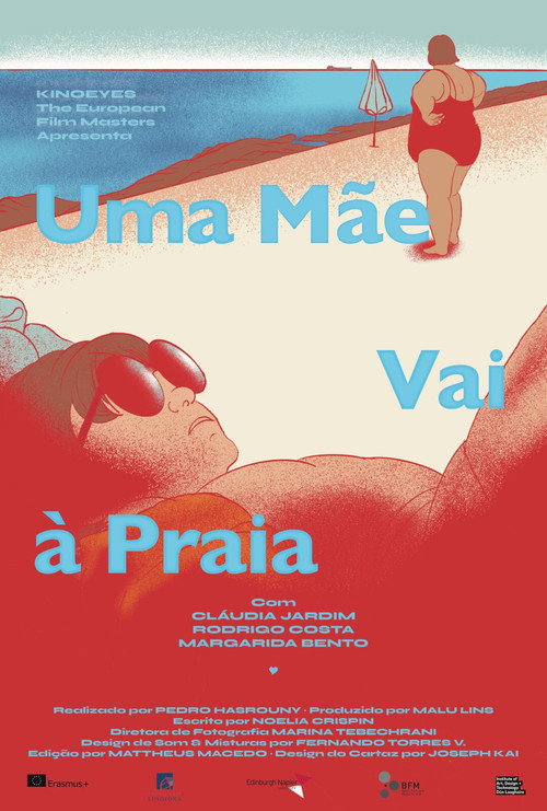 Uma Mãe Vai à Praia — постер
