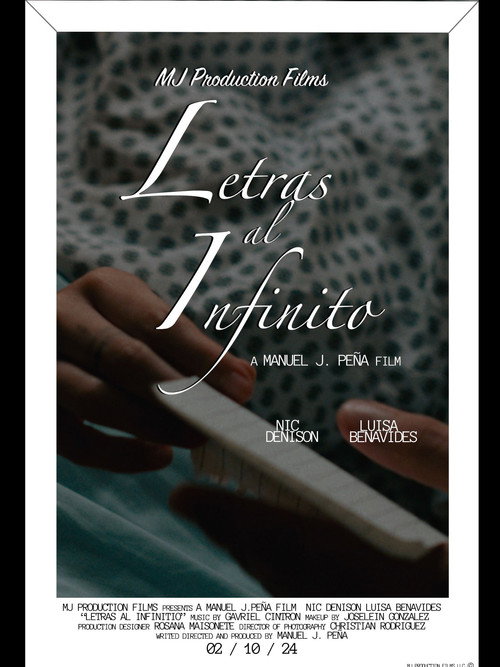 Letras al Infinito — постер