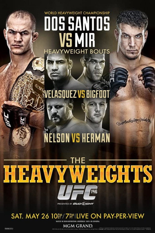 UFC 146: Dos Santos vs. Mir — постер
