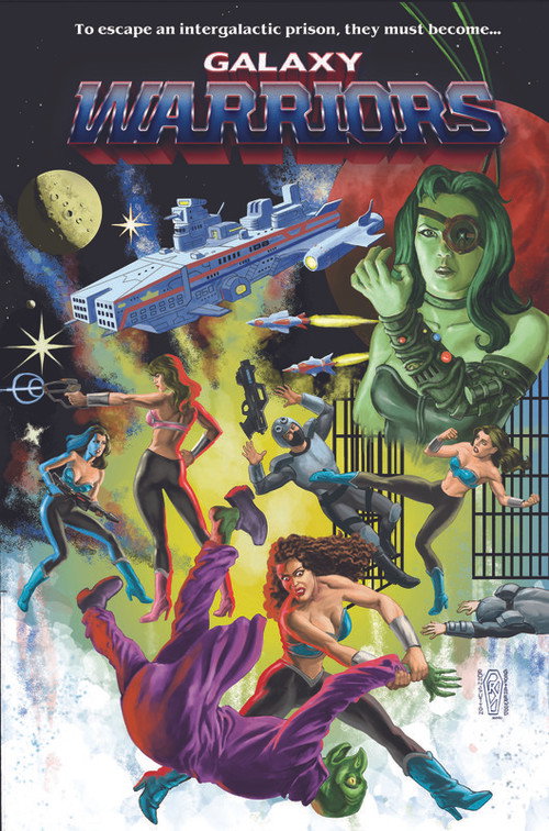 Galaxy Warriors — постер