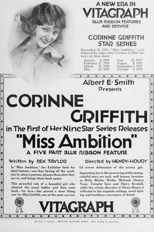 Miss Ambition — постер
