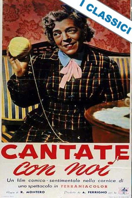 Cantate con noi — постер