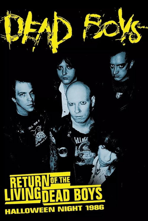 Return of the Living Dead Boys – Halloween Night 1986 — постер