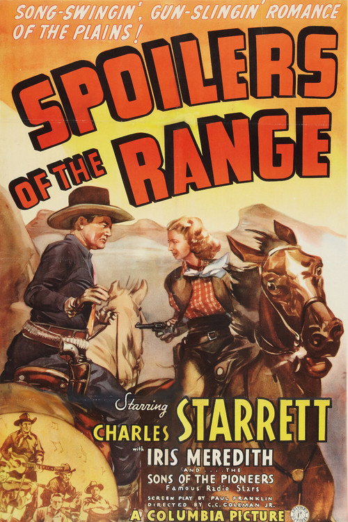 Spoilers of the Range — постер