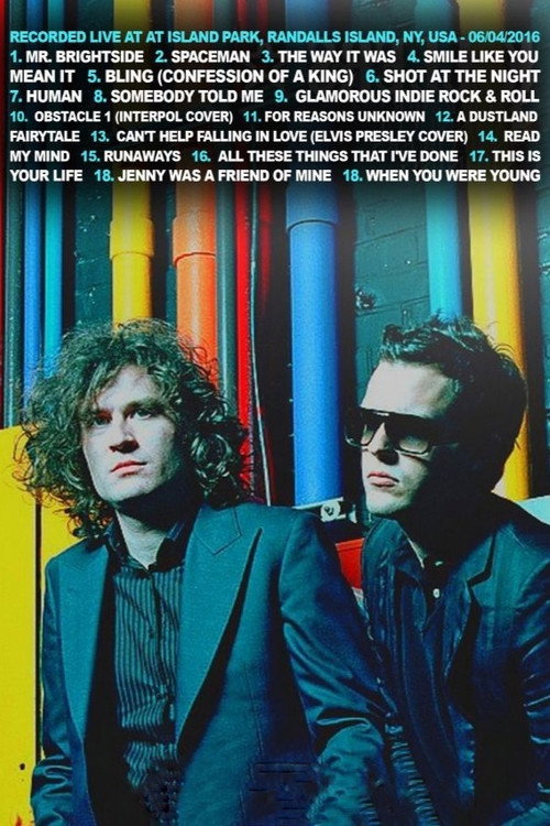The Killers: Live at Governors Ball — постер