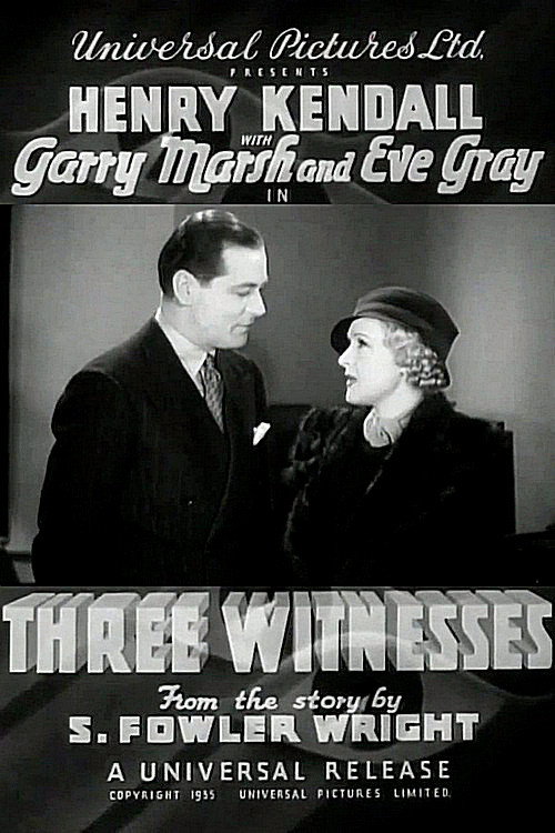 Three Witnesses — постер