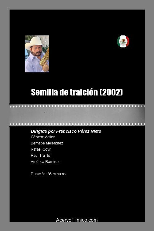 Semilla de traición — постер