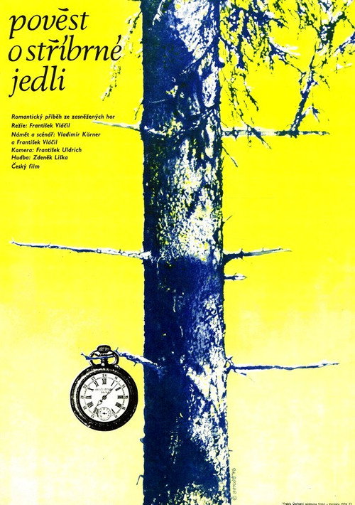 Pověst o stříbrné jedli — постер