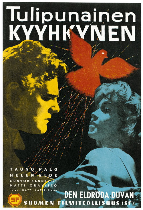 Tulipunainen kyyhkynen — постер