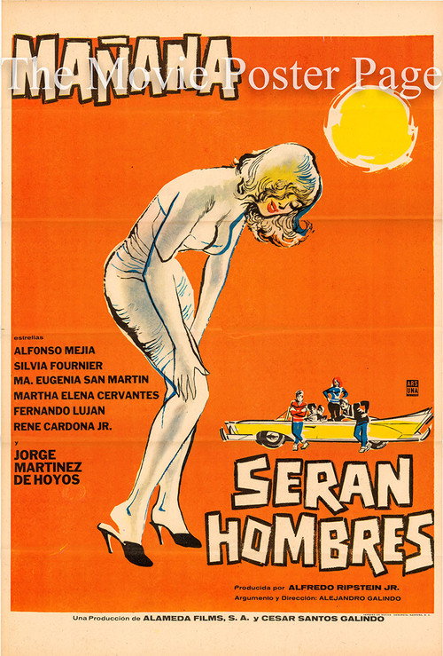 Mañana serán hombres — постер