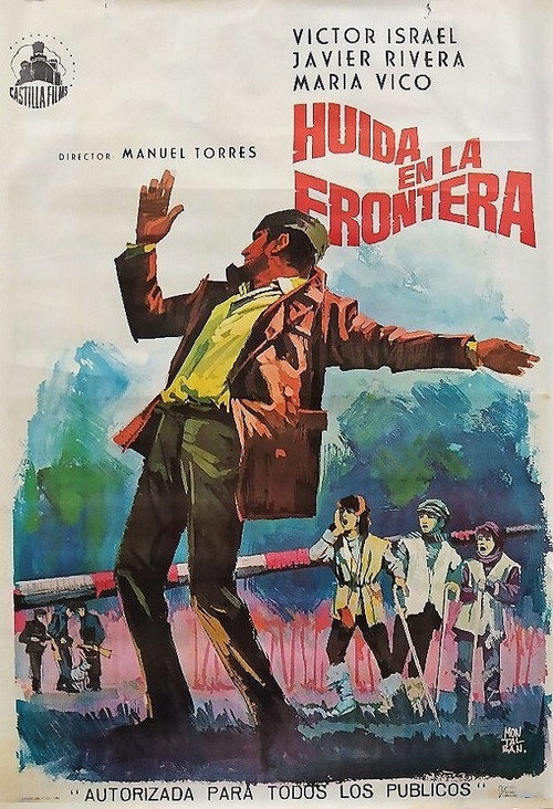 Huida en la frontera — постер