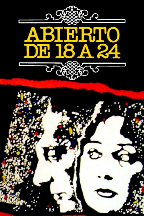 Abierto de 18 a 24 — постер