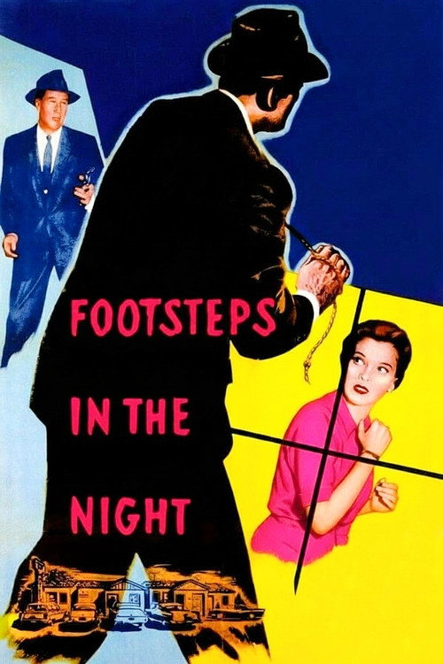 Footsteps in the Night — постер
