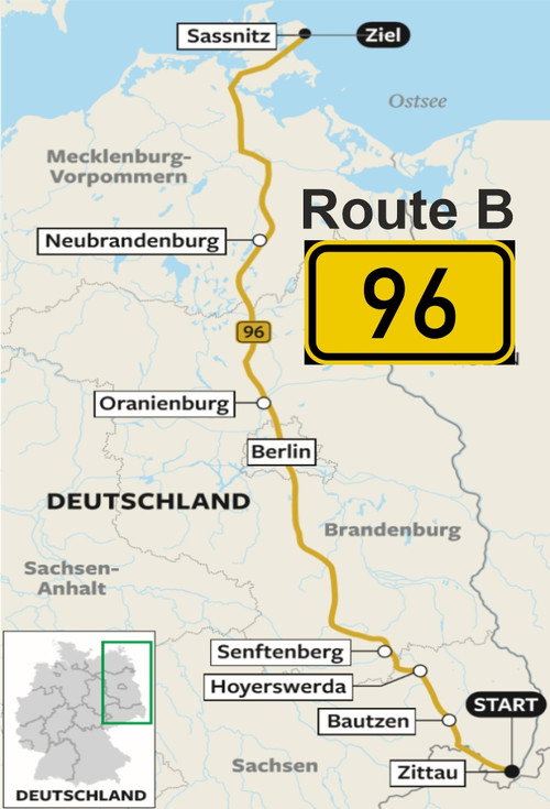 Route B96 — постер