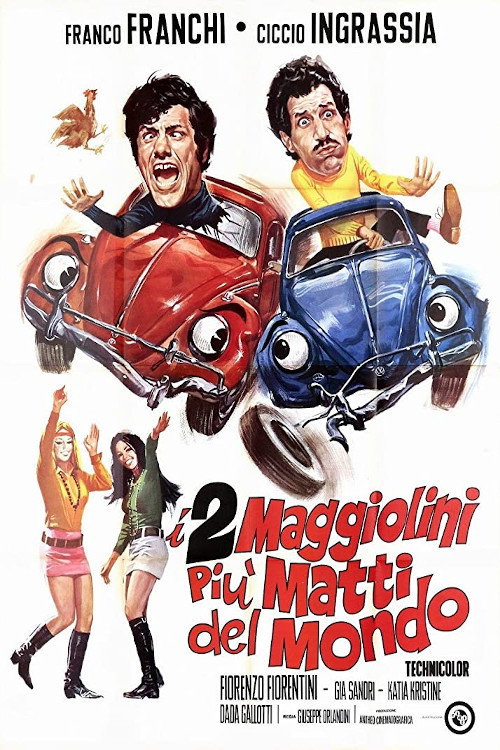 I due maggiolini più matti del mondo — постер
