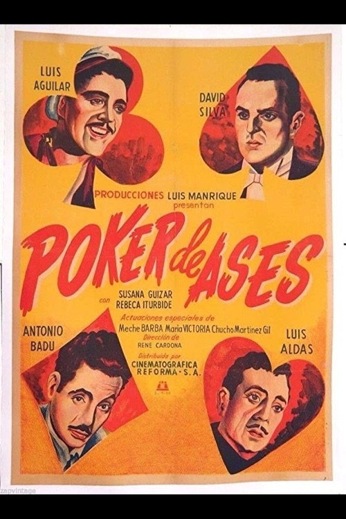 Póker de ases — постер