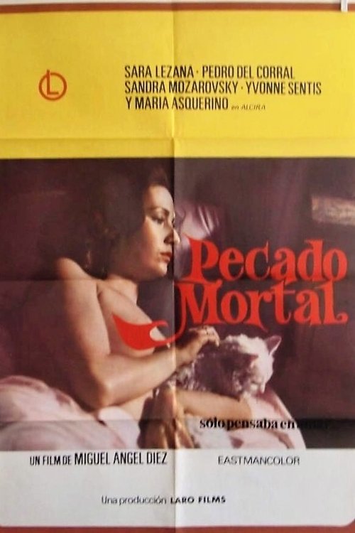 Pecado mortal — постер