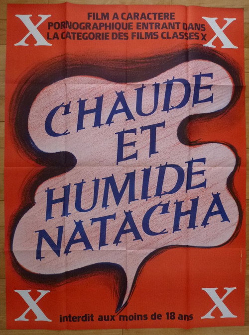 Chaude et humide Natacha — постер