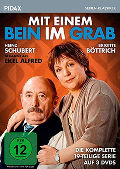 Mit einem Bein im Grab — постер