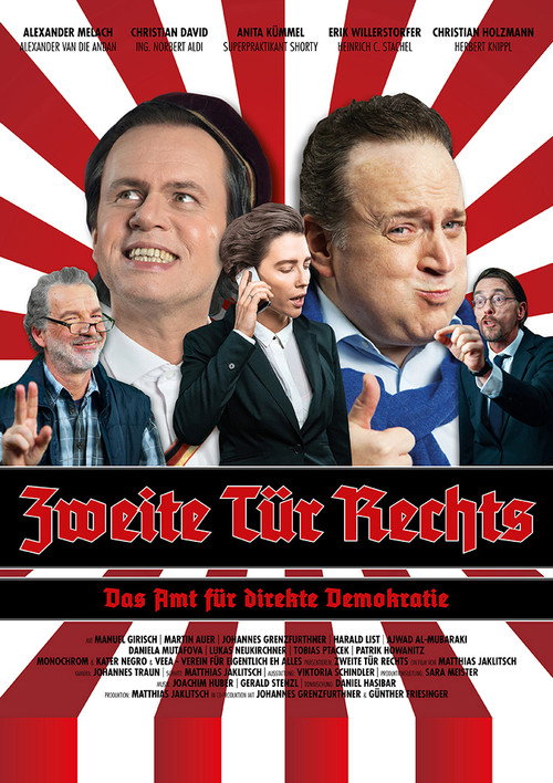 Zweite Tür Rechts — постер