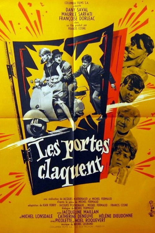 Les portes claquent — постер