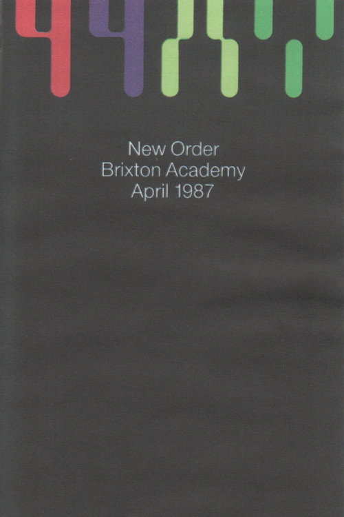 New Order: Brixton Academy — постер