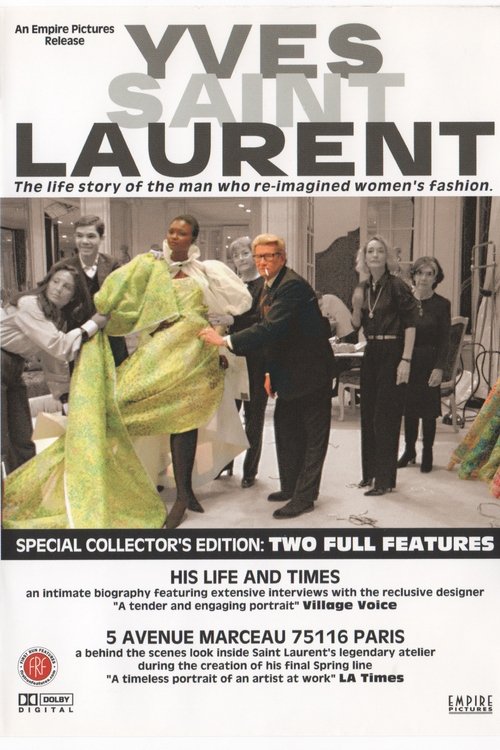 Yves Saint Laurent: 5 Avenue Marceau 75116 Paris — постер