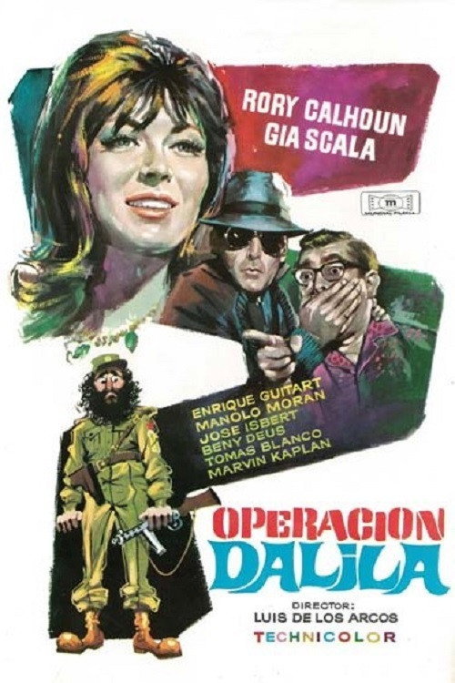 Operación Dalila — постер
