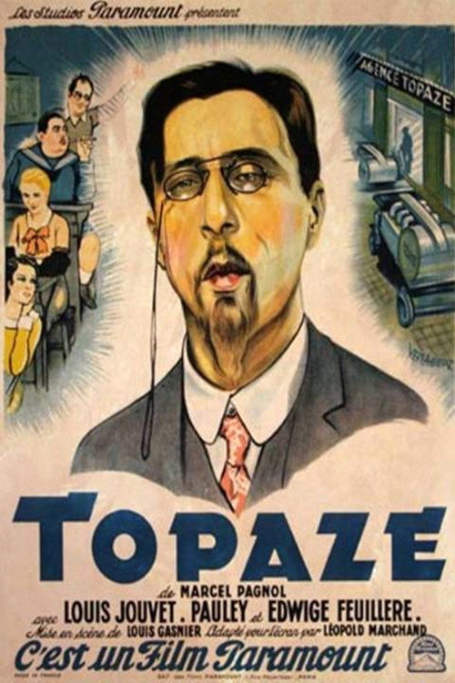 Topaze — постер