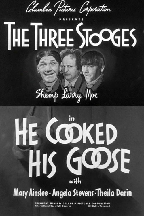 He Cooked His Goose — постер