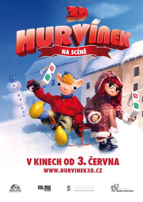 Hurvínek na scéně — постер