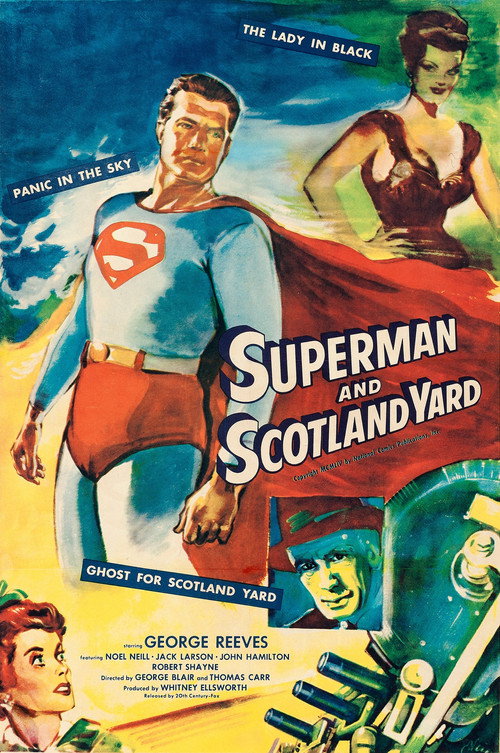 Superman and Scotland Yard — постер