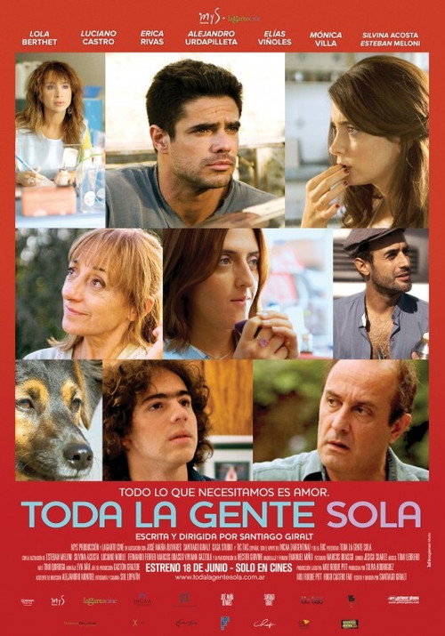Toda la gente sola — постер
