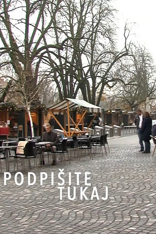 Podpišite tukaj — постер