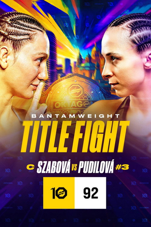 OKTAGON 92: Szabová vs. Pudilová — постер