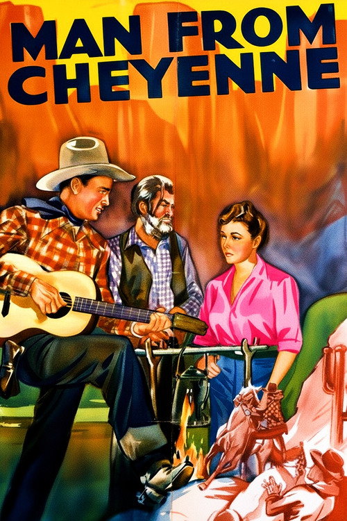 Man from Cheyenne — постер