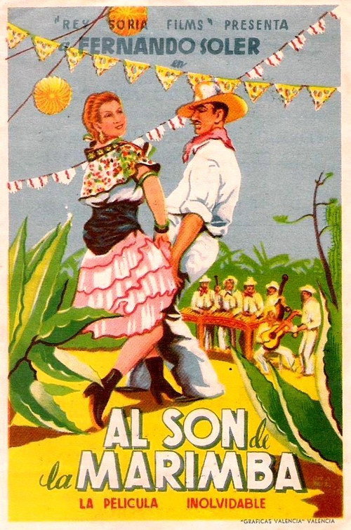 Al son de la marimba — постер