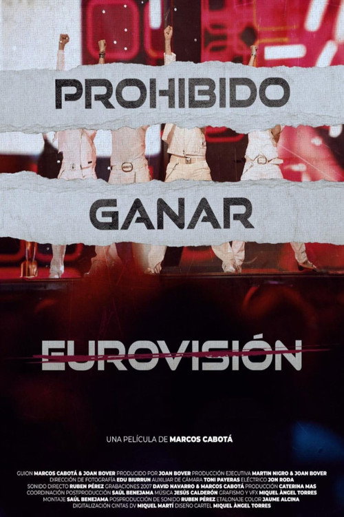 Prohibido ganar Eurovisión — постер