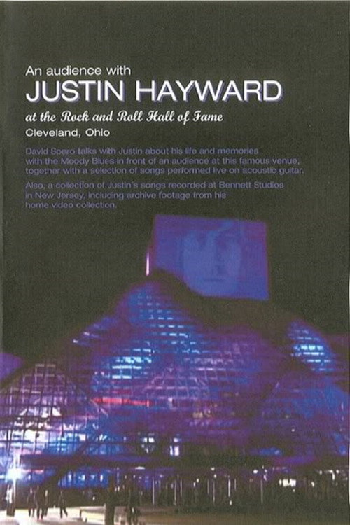 An Audience with Justin Hayward — постер