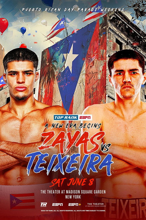 Xander Zayas vs. Patrick Teixeira — постер